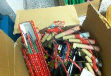 Arrestato per detenzione abusiva di materiale esplodente- sequestrati 7 quintali botti