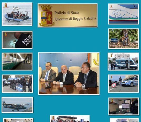 Polizia, l’attività in provincia di Reggio Calabria nel 2017