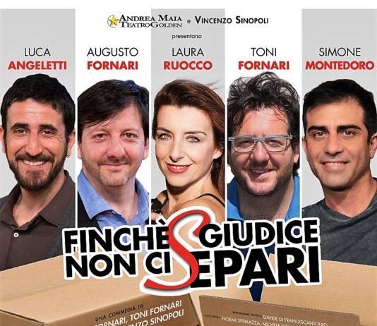 “Finché giudice non ci separi” venerdì 2 febbraio al Teatro Politeama di Gioia Tauro