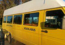 Rubato scuolabus nella notte