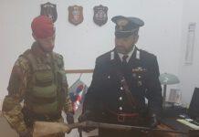 Arrestato 49enne per detenzione illegale di arma comune da sparo