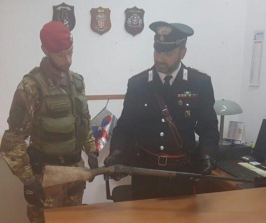Arrestato 49enne per detenzione illegale di arma comune da sparo