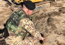 Ordigno bellico fatto brillare a Delianuova