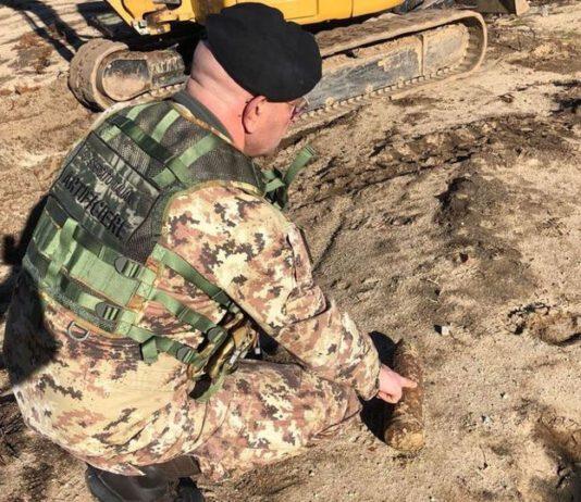 Ordigno bellico fatto brillare a Delianuova