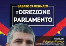 Il 27 gennaio a Lamezia Terme Simone Di Stefano, candidato premier di CasaPound, insieme a Massimo Cristiano di Mtl