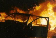 Rinvenuto un corpo carbonizzato sotto un’autovettura