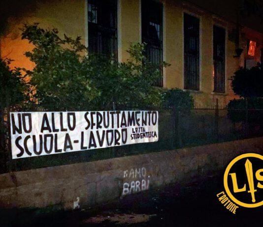 Lotta studentesca contro alternanza scuola lavoro