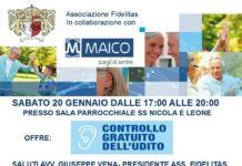 Giornata gratuita prevenzione dell’udito