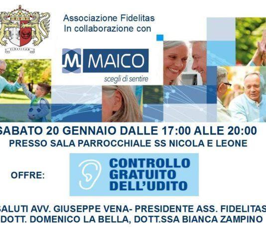Giornata gratuita prevenzione dell’udito