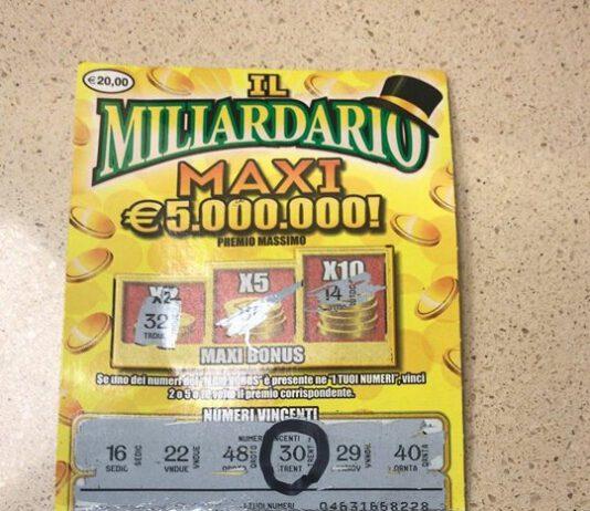 Rosarno, vinti 10 mila euro con un gratta e vinci