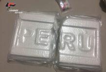 Fermato con mezzo kg di cocaina, arrestato 54enne