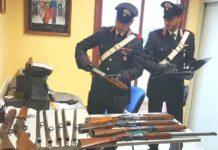 Palmi, due arresti per detenzione abusiva di armi clandestine
