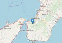 Forte scossa di terremoto in provincia di Reggio Calabria