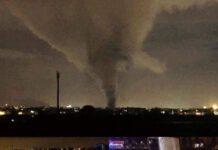 Impressionante tromba d’aria a Caserta, otto feriti e ingenti danni