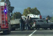 Incidente su Ss 106 coinvolte tre auto