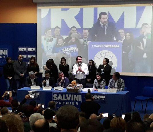 Salvini celebra il suo trionfo, acclamato a Rosarno
