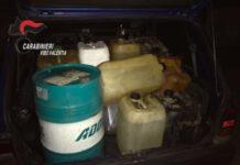 Sorpresi a rubare carburante, 4 arresti