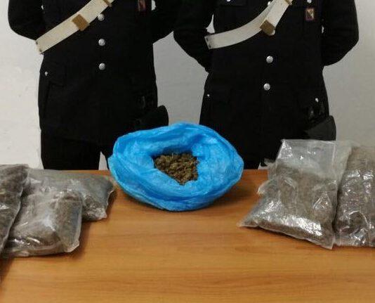 Carabinieri, controllo del territorio- Rinvenute droga e armi, due arresti