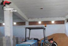 Trattori rubati a Comune, ritrovati