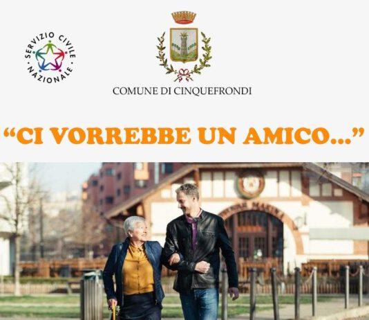 Cinquefrondi promuove il progetto “Ci vorrebbe un amico…”