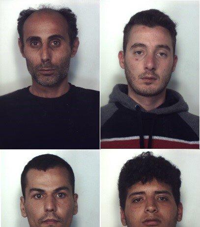 Quattro arresti per spaccio di droga. Foto e nomi