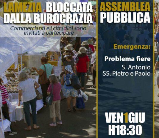 Lamezia, Gianturco e Ruberto: “Domani assemblea pubblica per dire no alla chiusura delle fiere patronali su Corso Numistrano