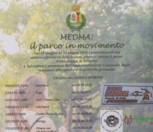 Rosarno, dal 18 maggio “Medma, il Parco in movimento”