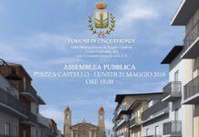 Cinquefrondi, lunedì 21maggio presentazione progetto “Nuova Piazza Castello”