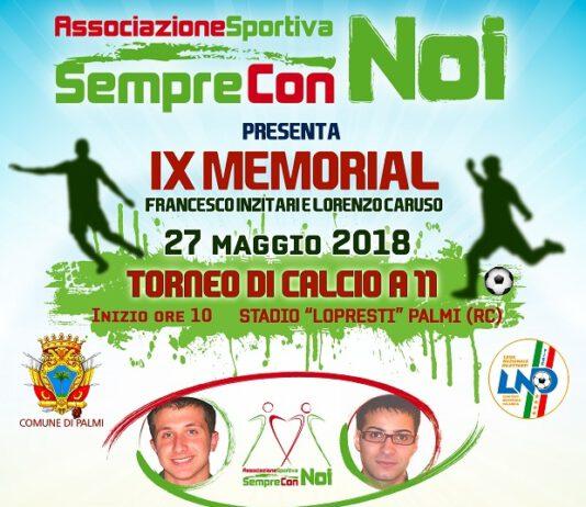 Palmi, domenica nona edizione del memorial “Francesco Inzitari – Lorenzo Caruso”