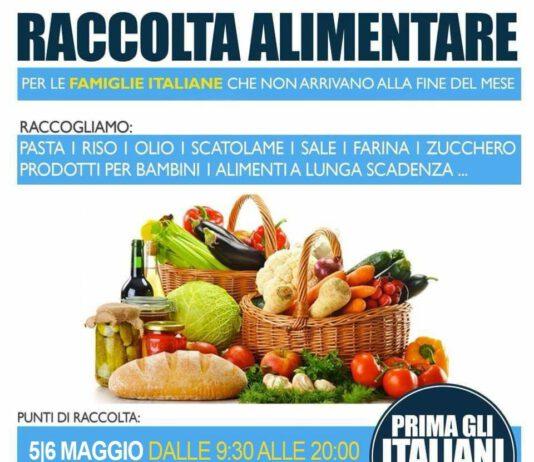 Lamezia, raccolta alimentare per le famiglie italiane in difficoltà