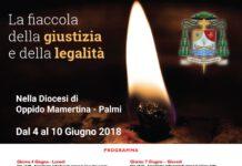 La Fiaccola della Giustizia e della Legalità arriva nella diocesi di Oppido M.-Palmi