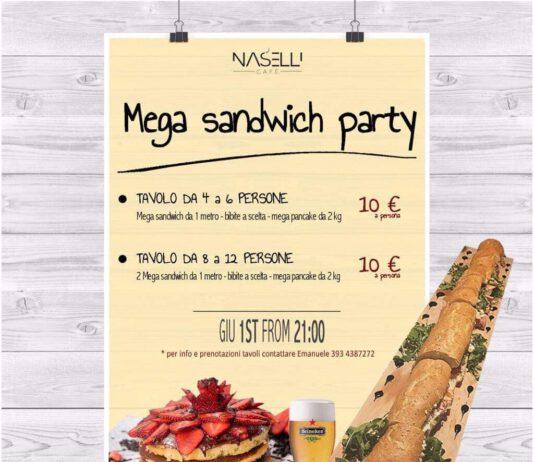 San Ferdinando- Mega sandwich party al Naselli Cafè