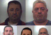 Arrestate cinque persone a Siderno