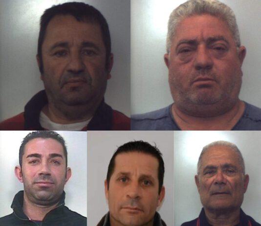 Arrestate cinque persone a Siderno