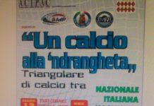Cittanova- “Un calcio alla Ndrangheta” partita beneficenza