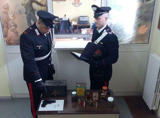 Un arresto per detenzione di materiale esplodente