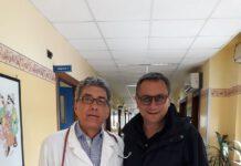 Marziale visita il reparto di pediatria dell’ospedale di Polistena