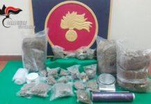 Sequestrati sei kg di marijuana, due arresti