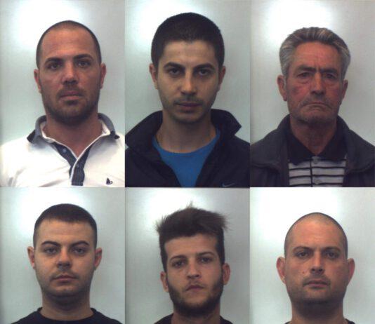 Controllo del territorio, 6 arresti