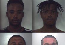 Carabinieri controllo del territorio, 4 arresti