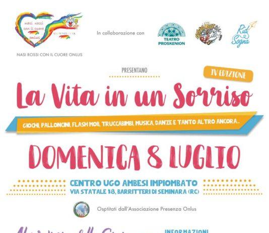 I Nasi Rossi presentano “La vita in un sorriso” Domenica, dalle 9, al parco presenza Barritteri di Seminara