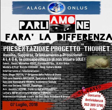 Violenza su donne e minori, sabato presentazione del progetto Thouret