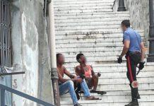 Rosarno- rissa tra africani quartiere Ospizio, intervengono carabinieri