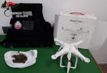 Nicotera, marijuana, drone e giubbotto antiproiettile trovati in un casolare abbandonato