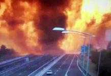 Inferno in autostrada per grave incidente, 1 morto e 68 feriti