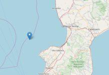 Scossa di terremoto in Calabria