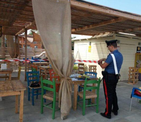 Sequestro strutture abusive in stabilimenti balneari