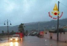 Allagamenti e disagi nel vibonese tra Nicotera e Tropea