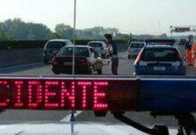 Auto contromano in autostrada, un morto ed un ferito