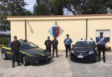 Bomba artigianale scoperta in un terreno